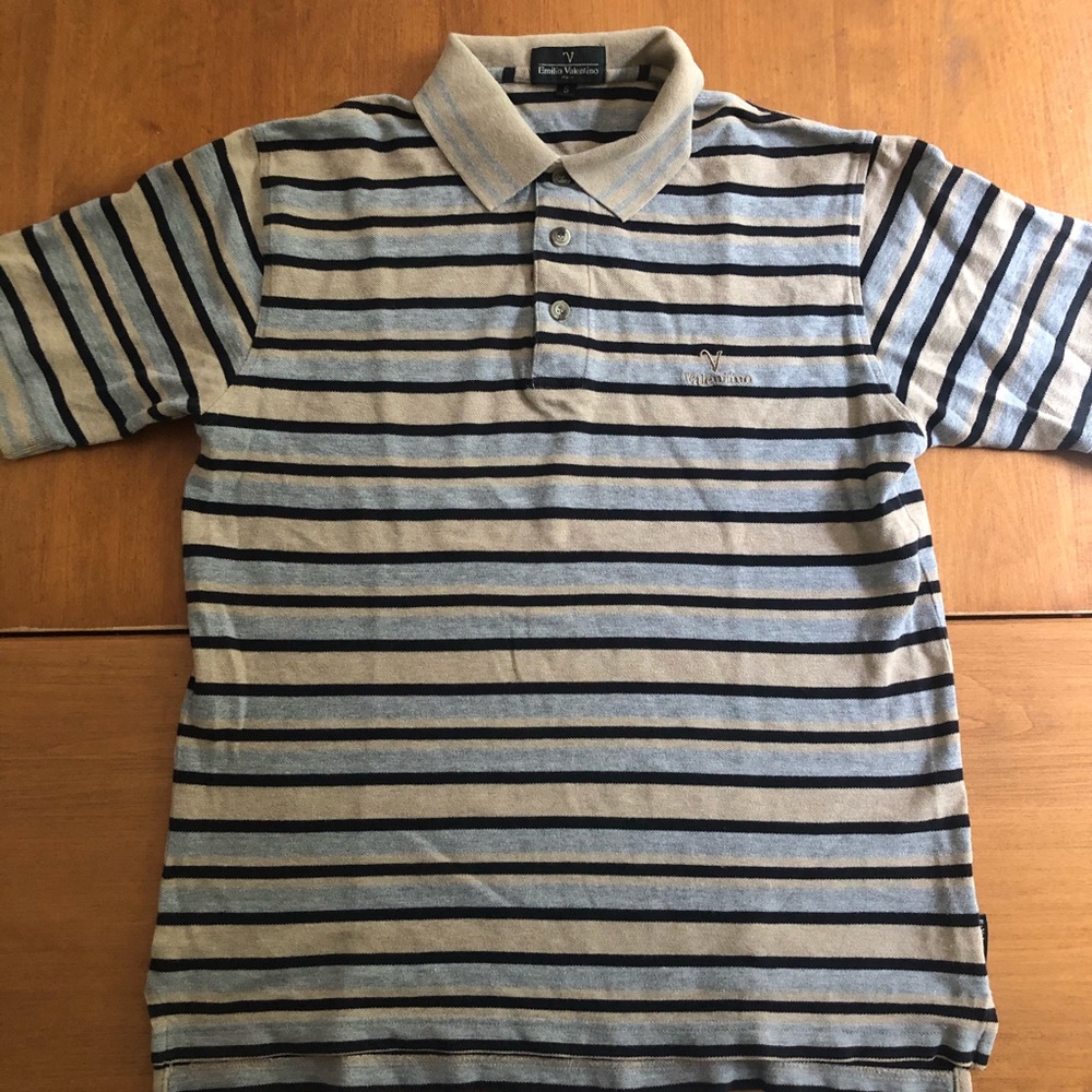 Vintage Emilio Valentino Italy polo